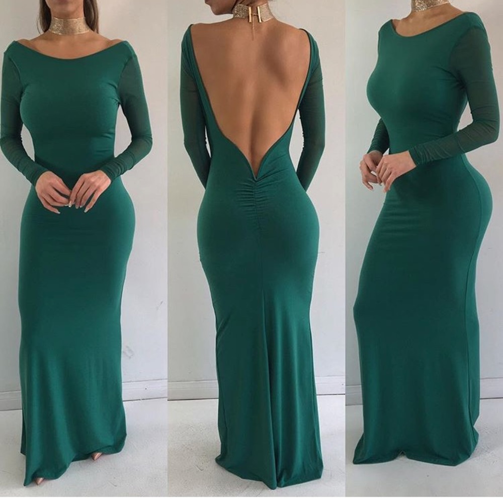 • Emerald Gown •